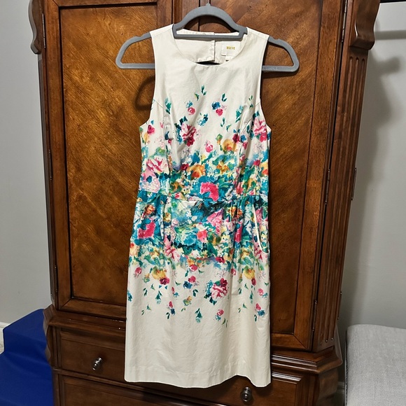 Anthropologie Tea Garden Sheath dress by Maeve size 8 - Picture 3 of 8